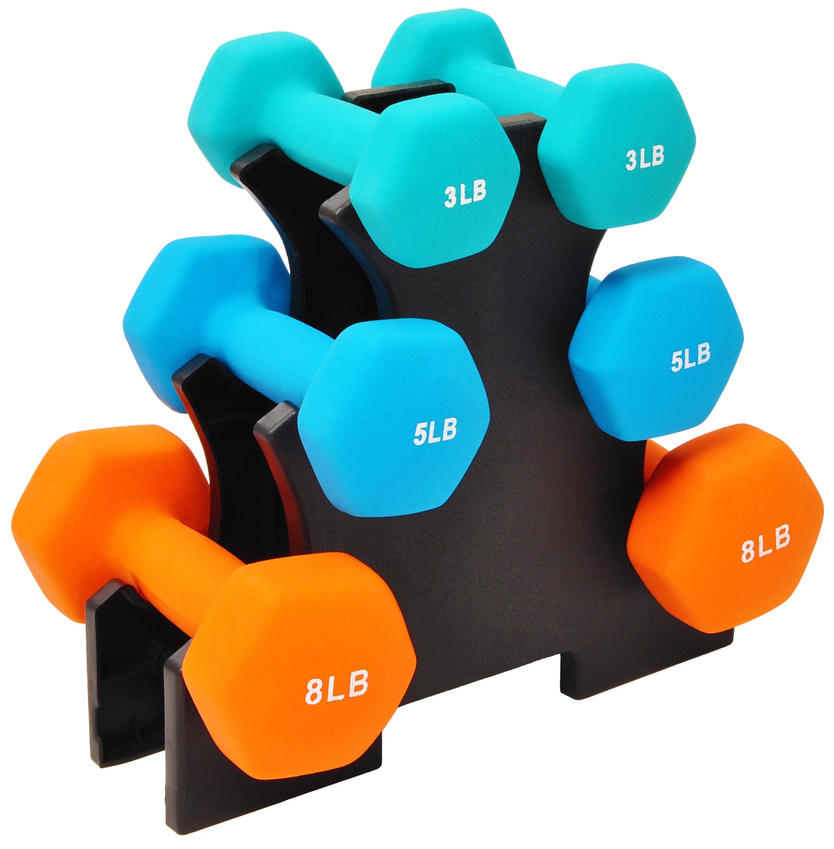 Dumbbell Set with Stand Y1051