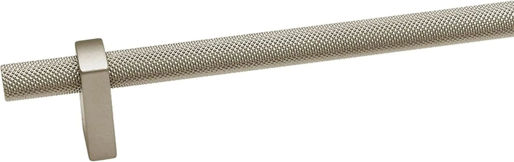 24" Center To Center Knurled Bar Appliance Pull Matte Black M397