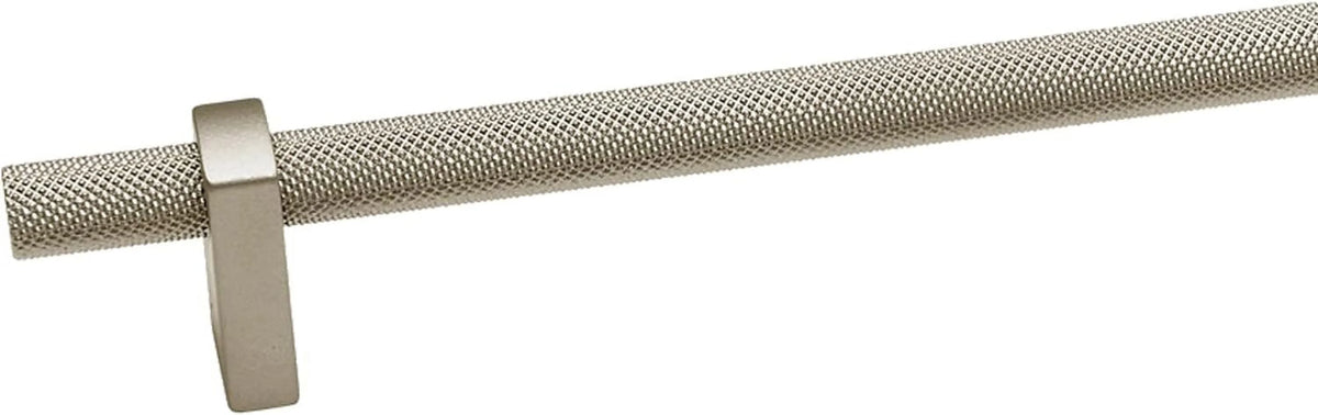24" Center To Center Knurled Bar Appliance Pull Matte Black M397