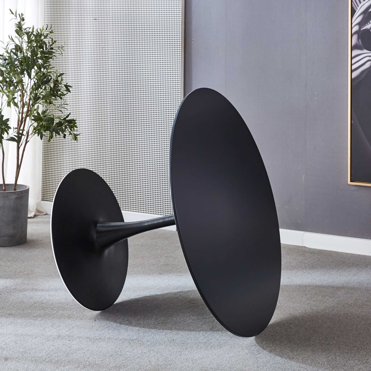 Black Tulip Dining Table Y2147