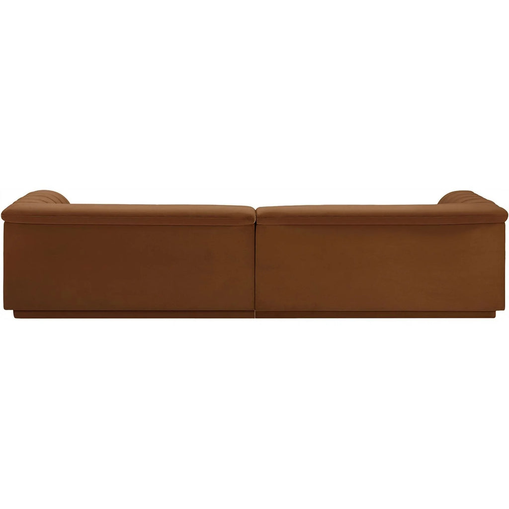 Saddle Velvet Modular Sofa H75216