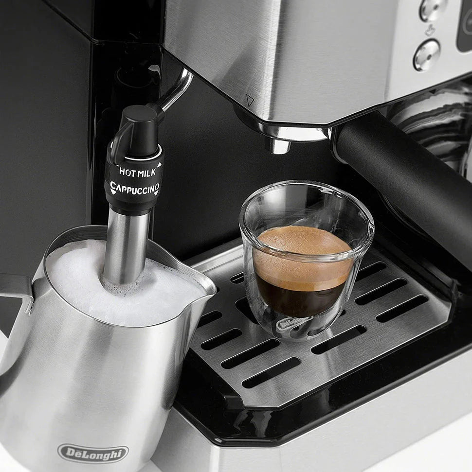 Combination Pump Espresso & Drip Coffee Maker 10-cup Glass Carafe M342029