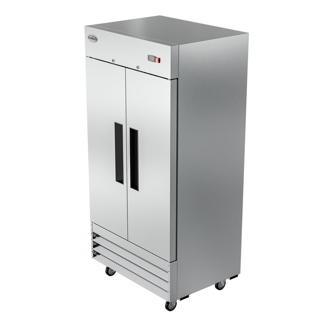 Commercial Stainless Steel 2-Door Reach-In Refrigerator, 35 cu. ft. L4980