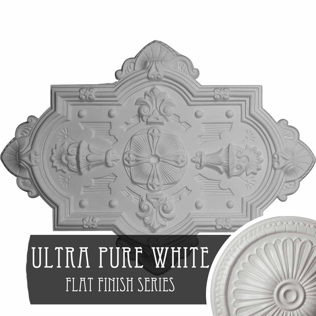 Cathedral Ceiling Medallion (Ultra Pure White) G61444