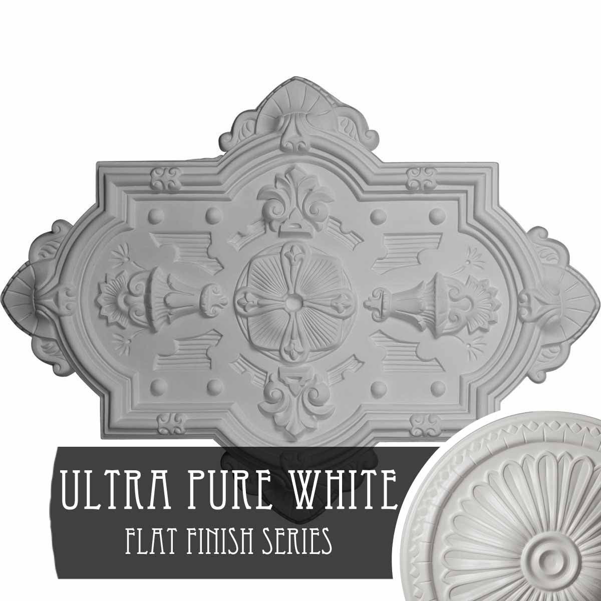 Cathedral Ceiling Medallion (Ultra Pure White) G61444
