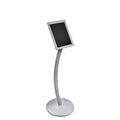 Snap-Frame Sign Holder with Curved Metal Stand F333