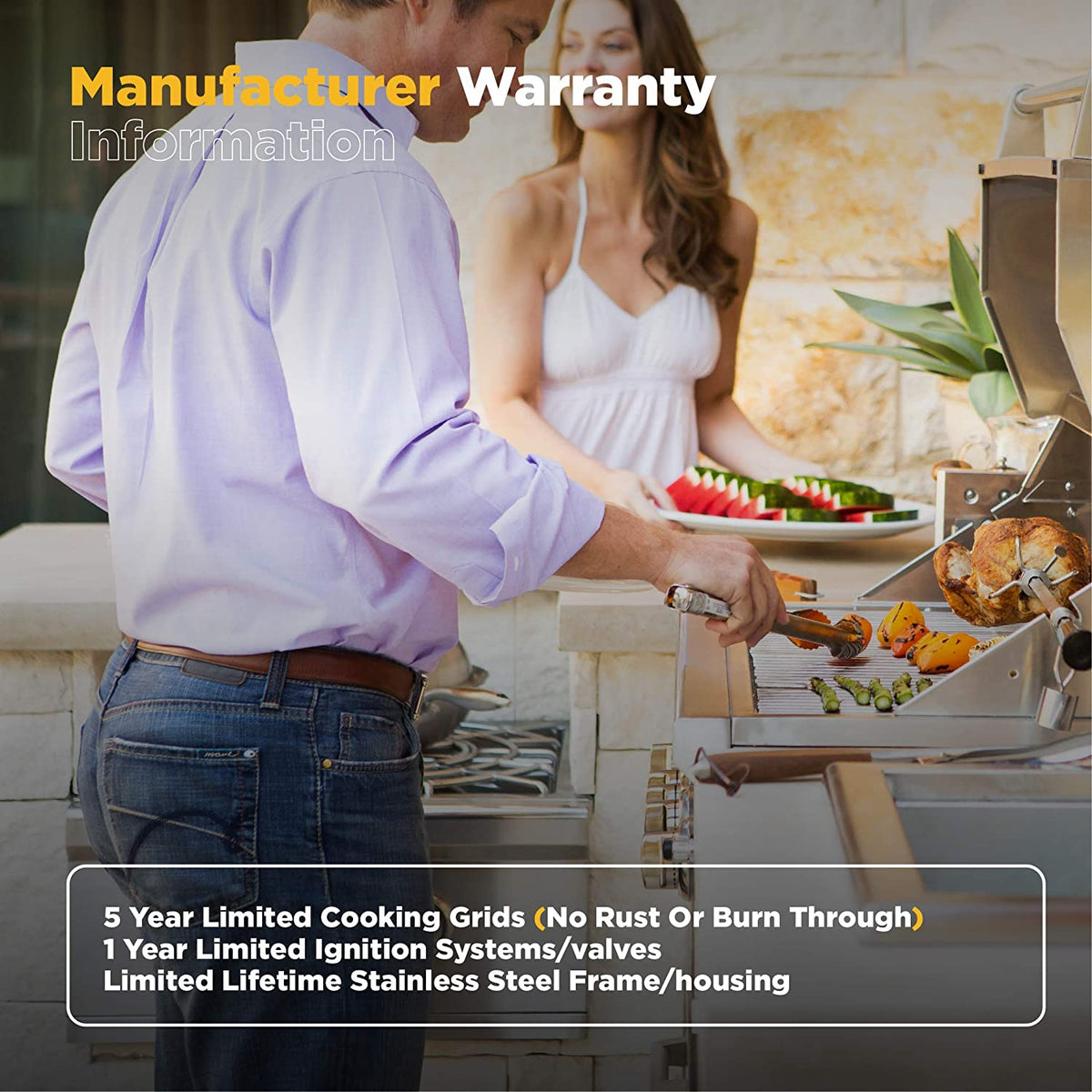 Stainless Steel Built-In Single Side Burner K952574