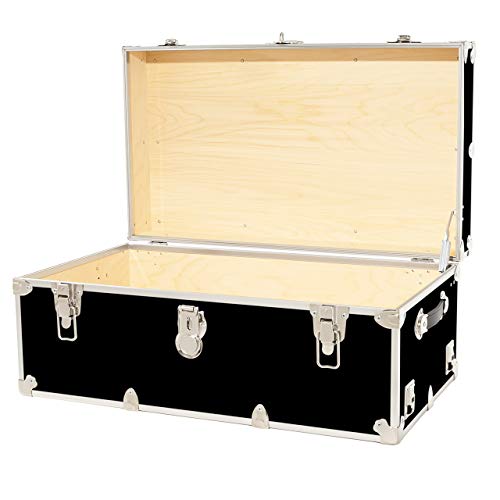 White Camp Trunk with Removable Wheels 30"x17"x13" Y495217