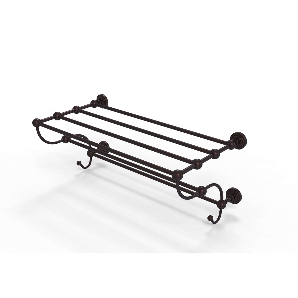 Antique Bronze Train Rack Towel Shelf M517016