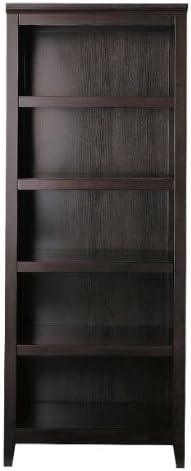 5 Shelf Bookcase, Espresso S9683