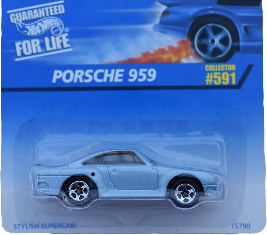 Blue 5 Spoke Wheels Porsche 959 Z557