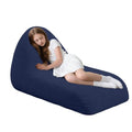 Pink Corduroy Bean Bag Chair with Filler W6258