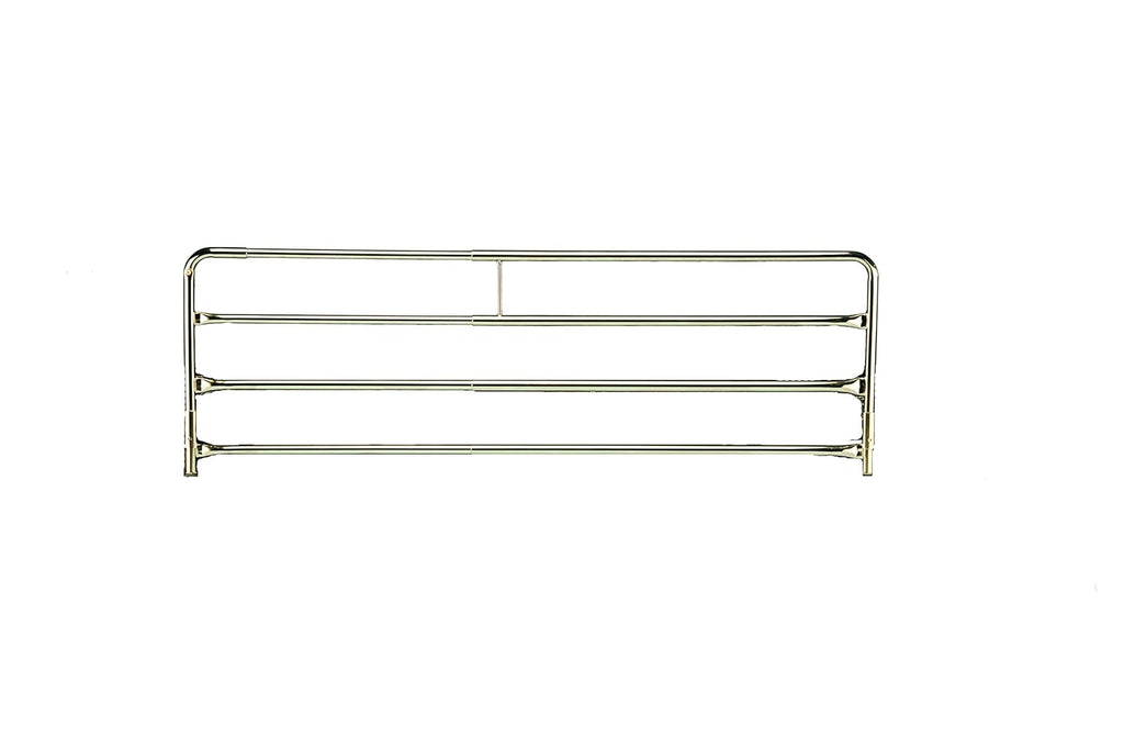 Clamp-On Half-Length Bed Rails, 1 Pair, Brown Z4732