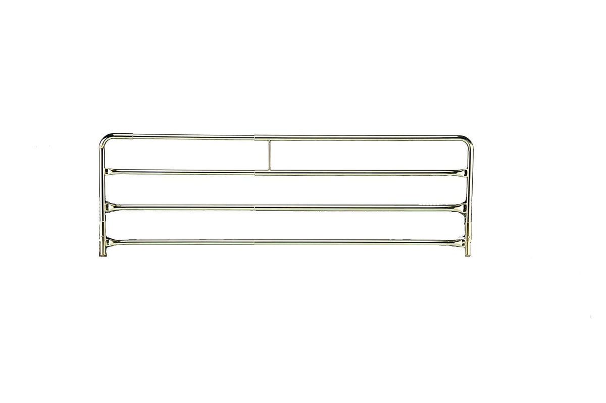 Clamp-On Half-Length Bed Rails, 1 Pair, Brown Z4732