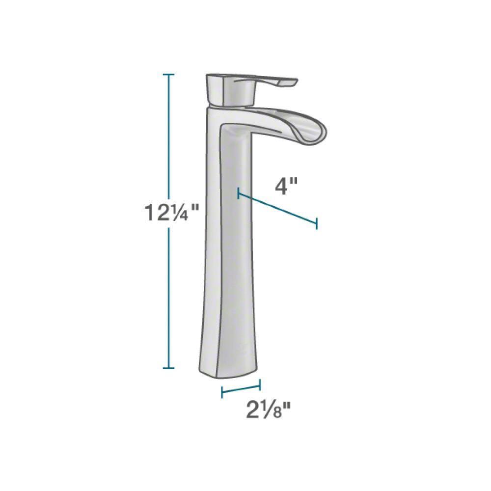 Foil Undertone Glass Vessel Sink with Chrome Faucet and Drain C3495