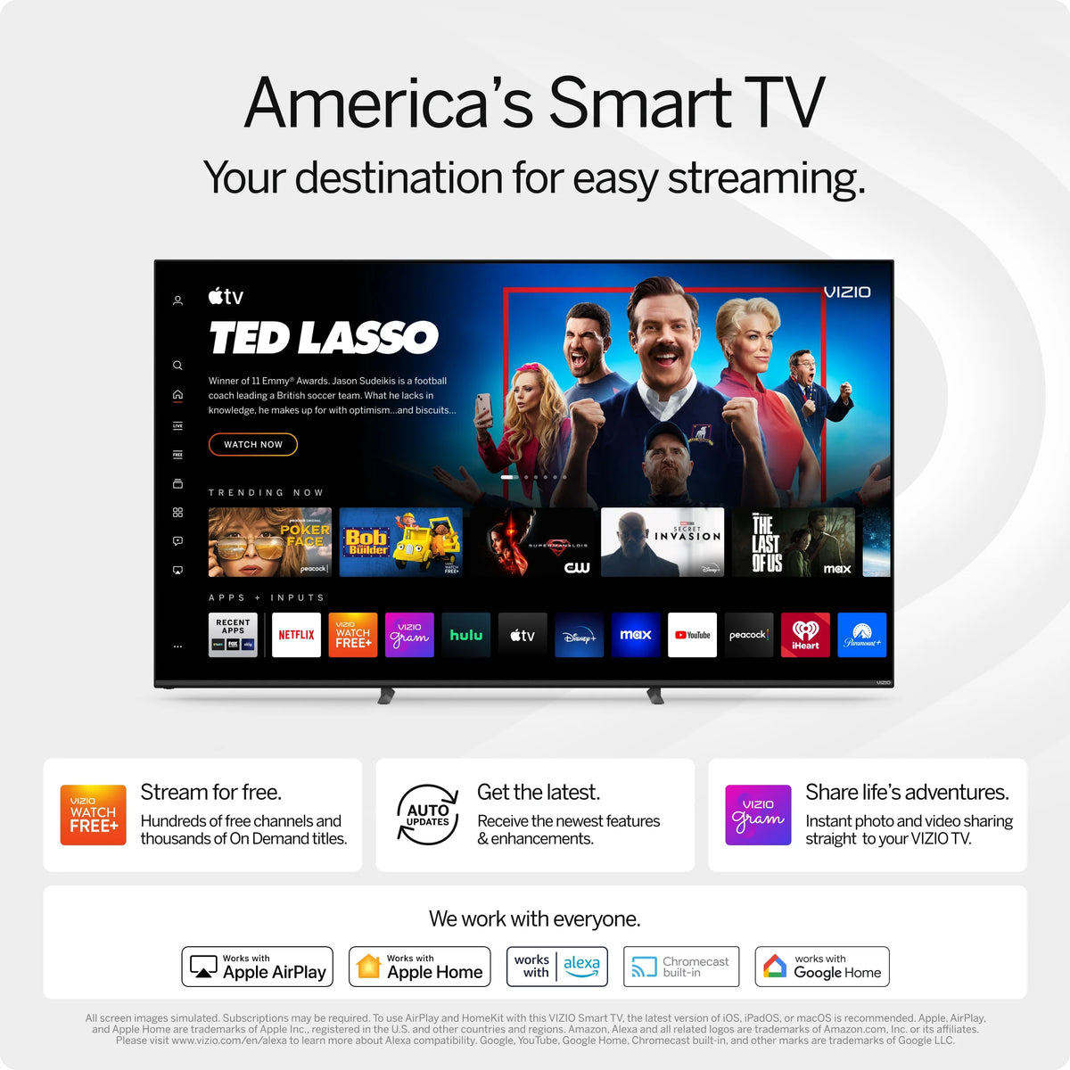 65" Class Quantum Pro 4K QLED HDR 120Hz Smart TV H350