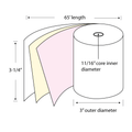 3-Ply Carbonless Paper POS Rolls Carton of 50 Rolls M8138