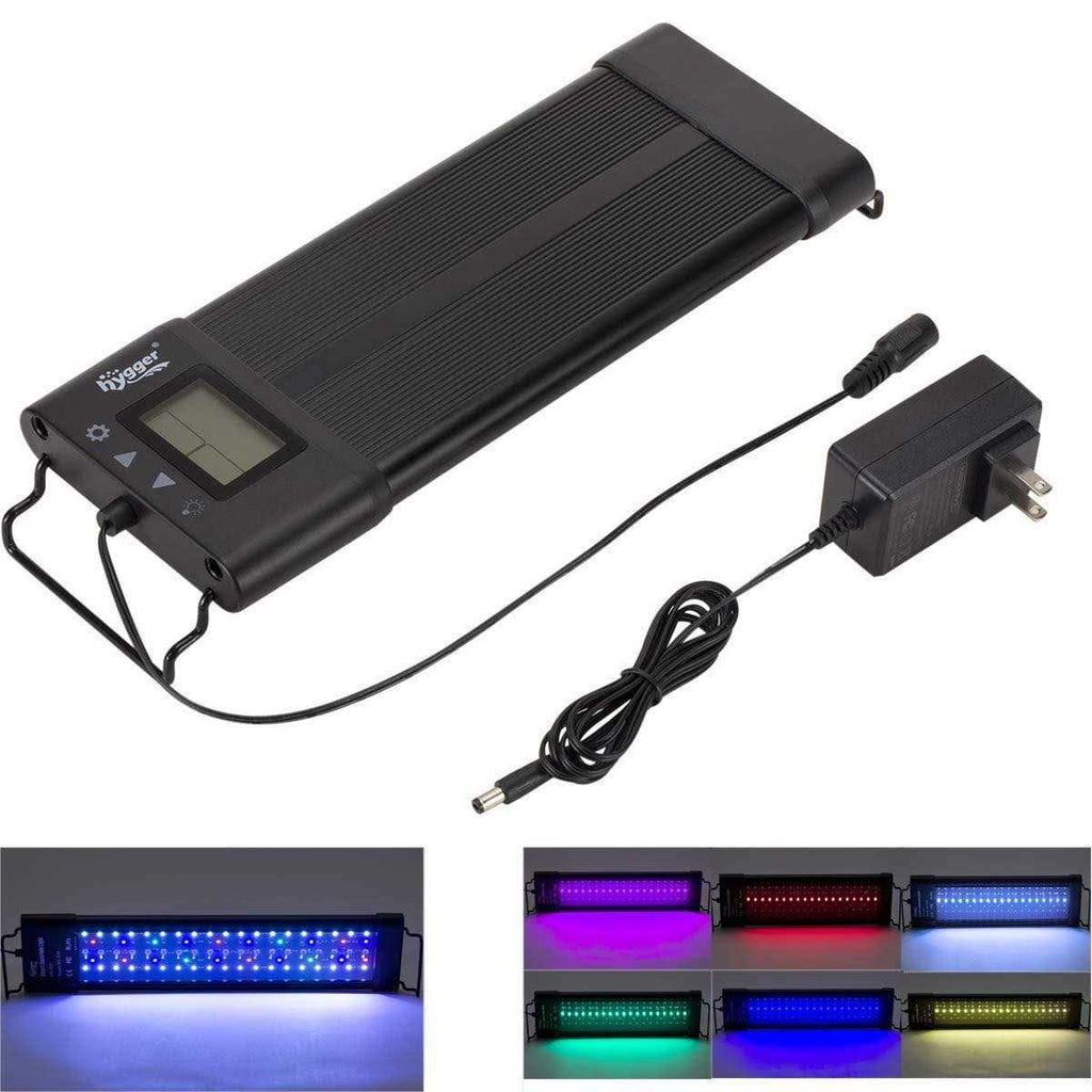 Extendable 7 Colors Full Spectrum LED Aquarium Light Fixture E2282