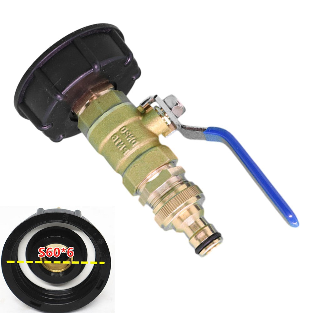 1/2 Inch Ball Valve Container Adapter P2468