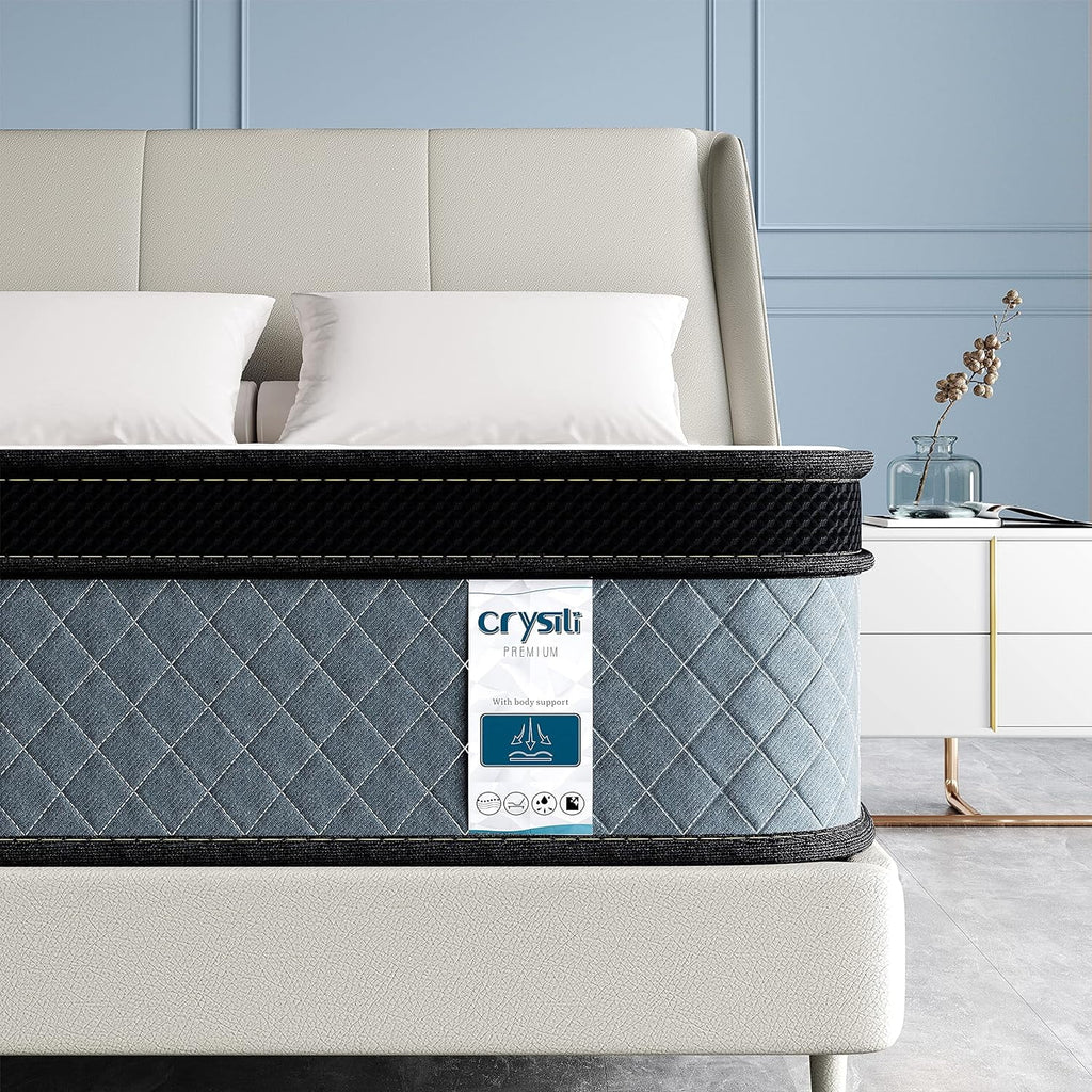 Queen Size Memory Foam Innerspring Hybrid Mattress H847