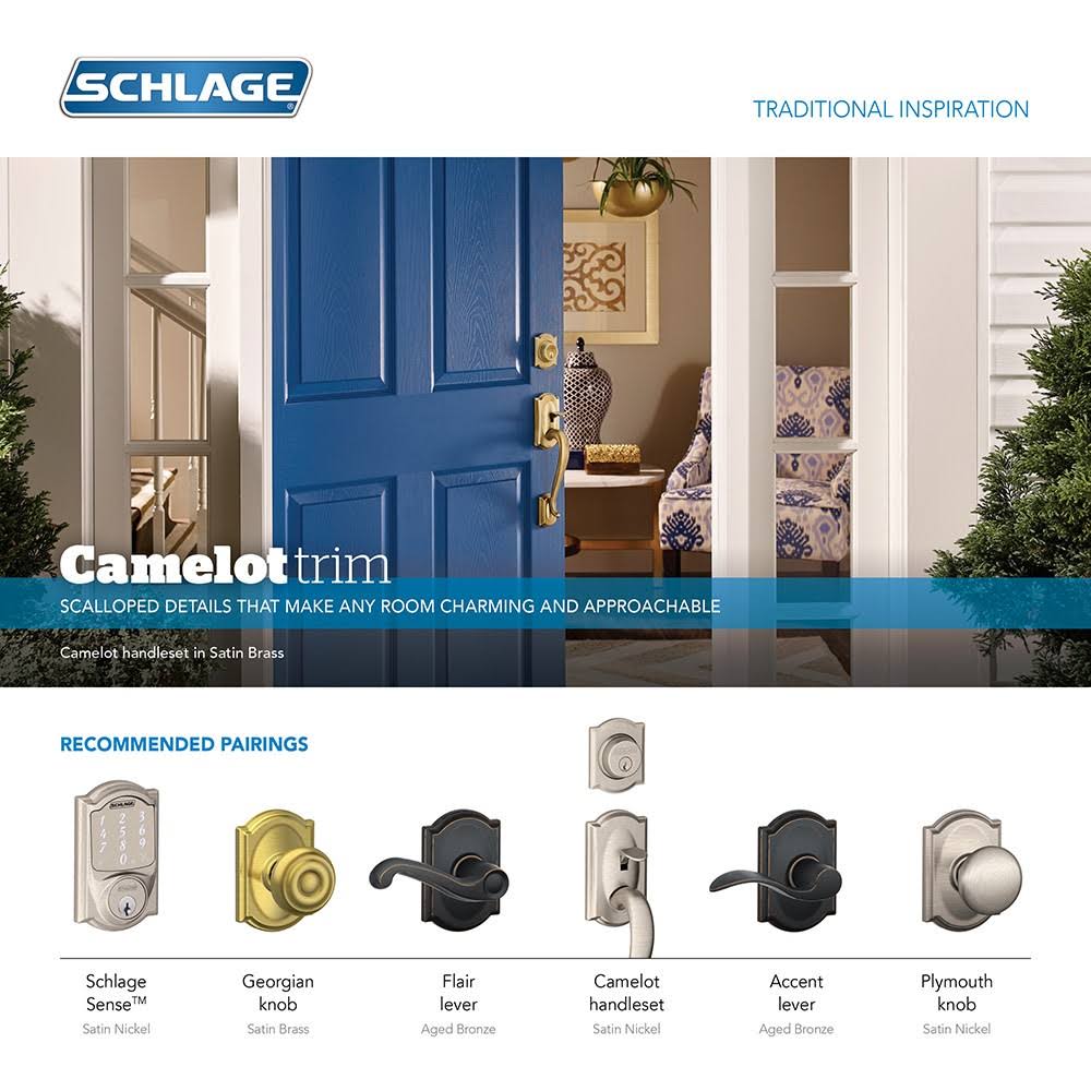 Bright Brass Finish Privacy Lock U345356