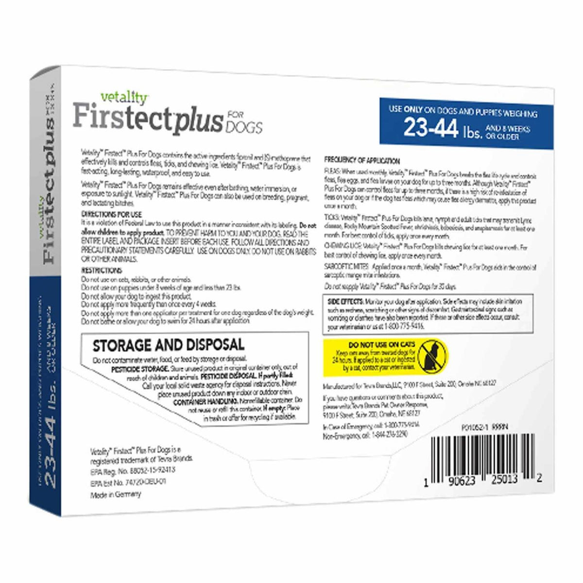 Firstect Plus for Dogs Q487