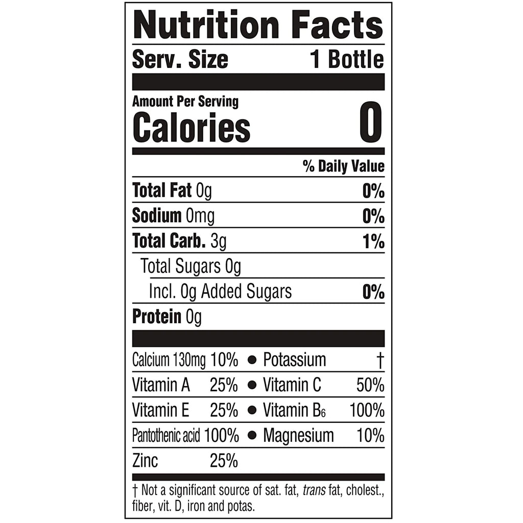3 Flavor Variety Pack Nutrient Enhanced Flavored Water, 20 Fl Oz Bottles (Pack of 12) Z240