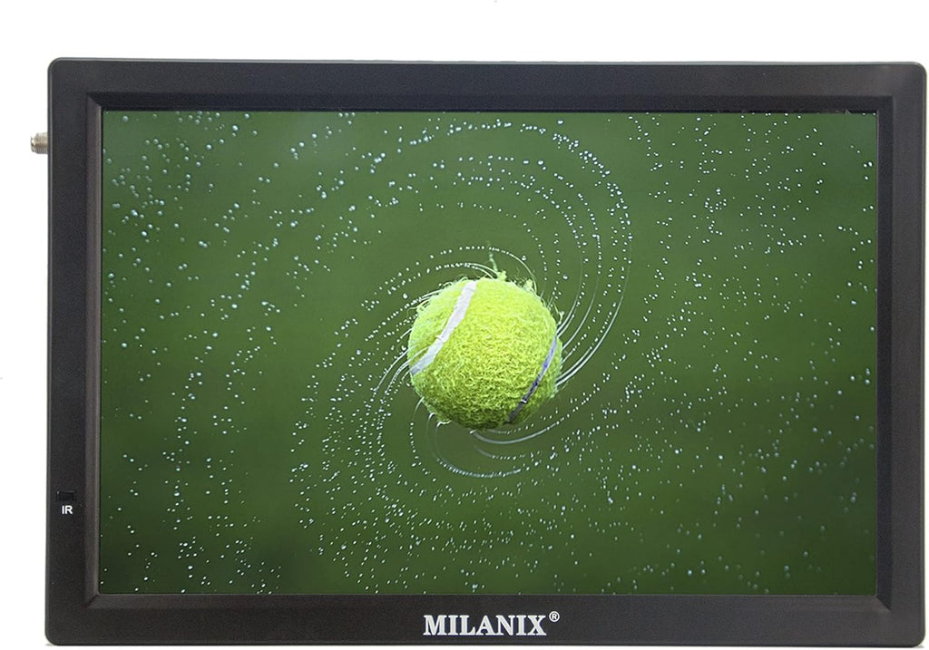 14.1 Portable Widescreen LED TV with HDMI, USB/SD Card Slot, and Remote Control I4657