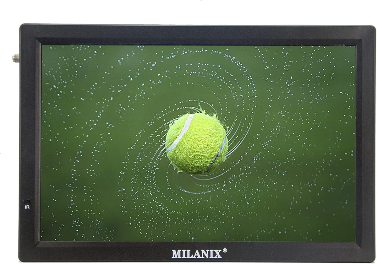 14.1 Portable Widescreen LED TV with HDMI, USB/SD Card Slot, and Remote Control I4657