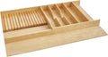 Natural Maple Wood Knife Block Drawer Insert Organizer X26157