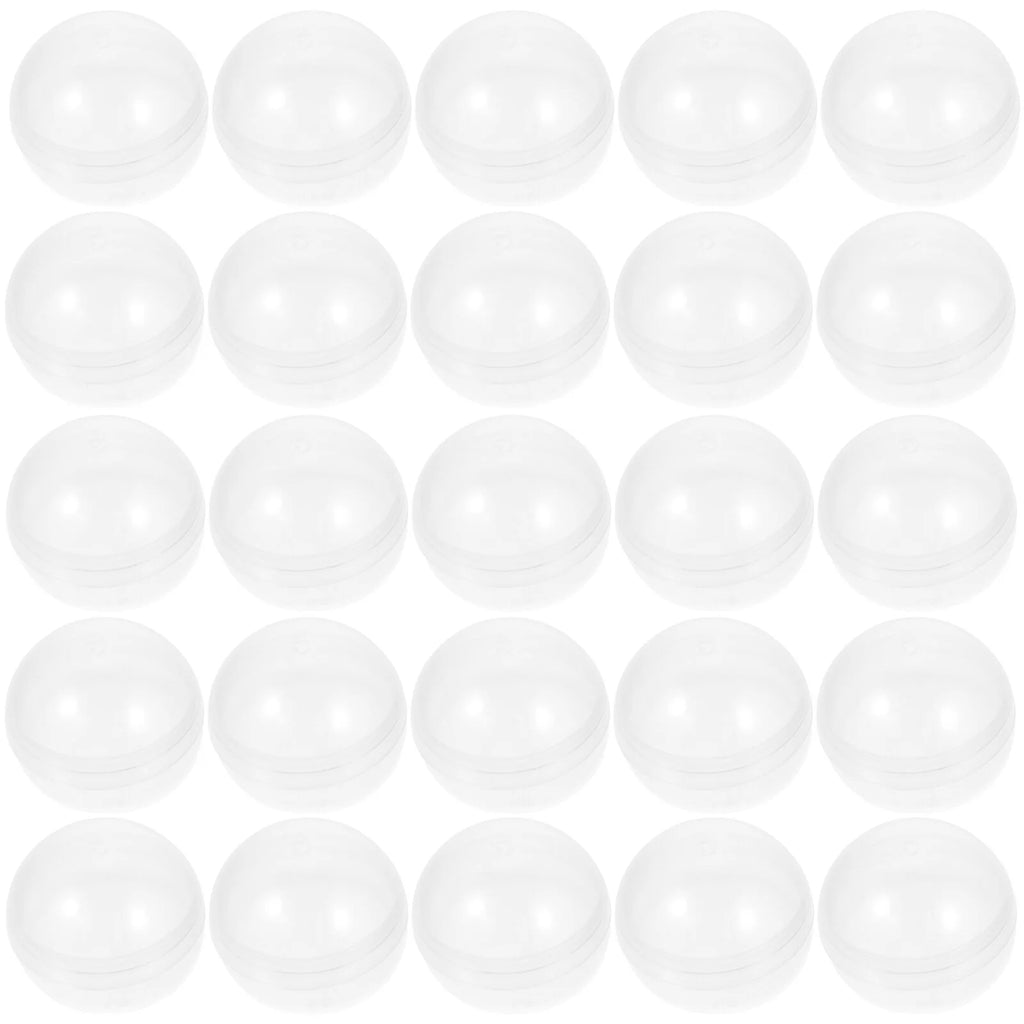 100pcs Clear Plastic Fillable Balls E788