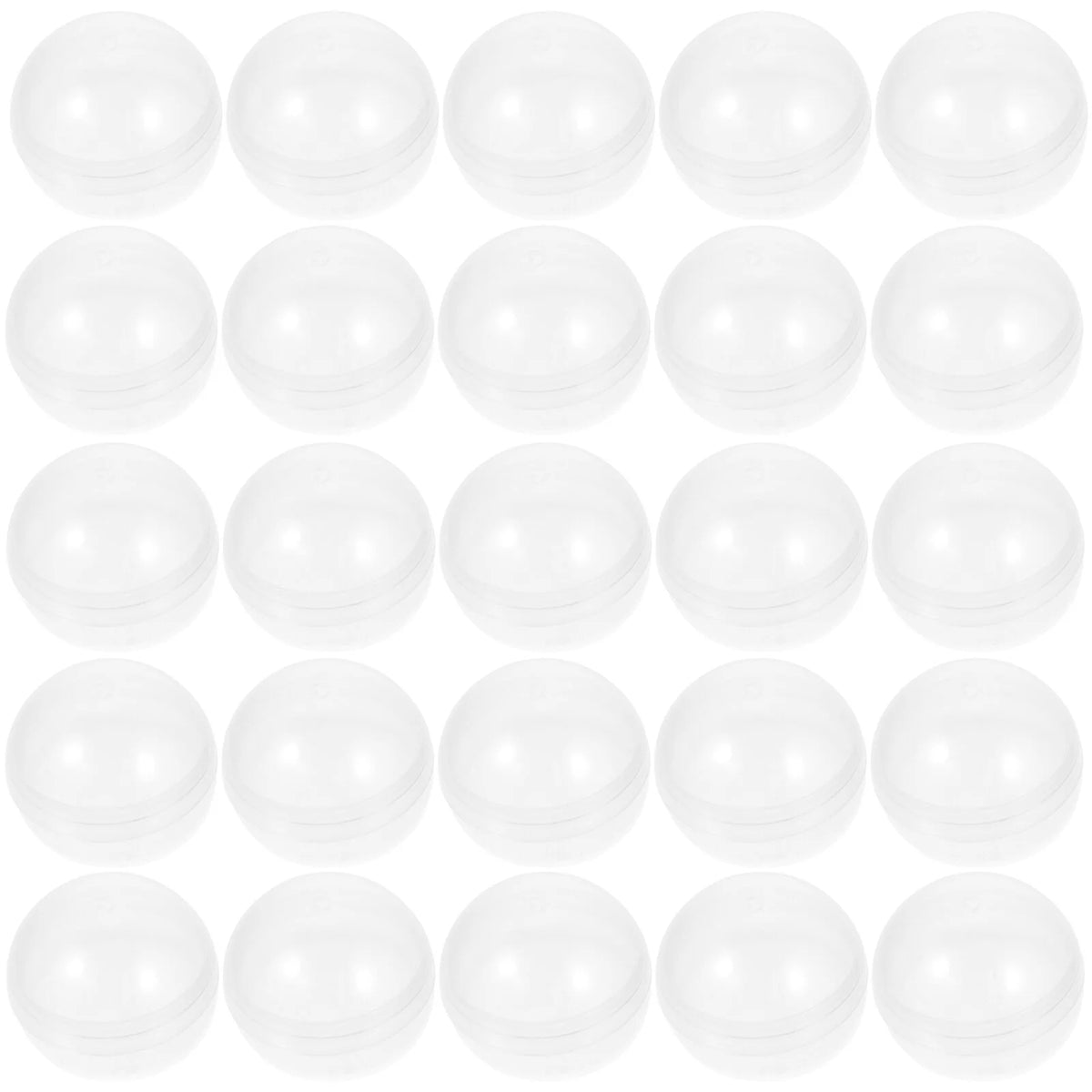 100pcs Clear Plastic Fillable Balls E788