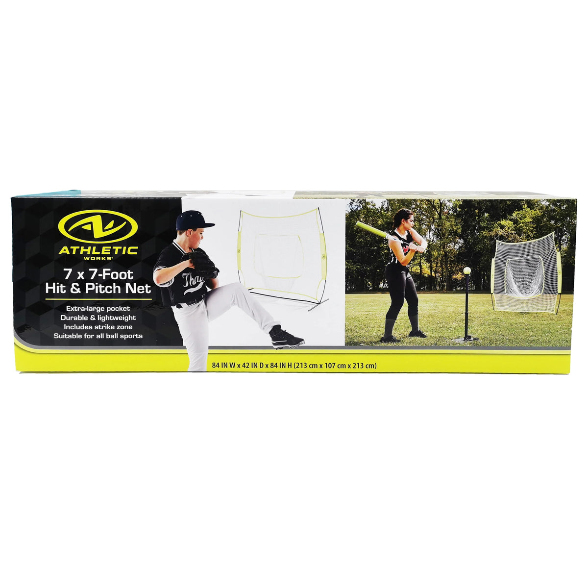 7ft x 7ft Baseball Softball Training Net B9275