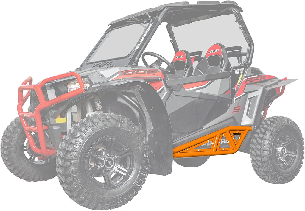Black 2-Seater Nerf Bars A207607