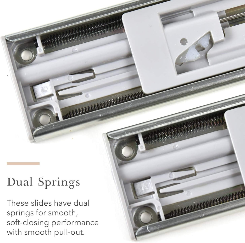 10-Pairs 18 Inch Soft Close Drawer Slides R773779