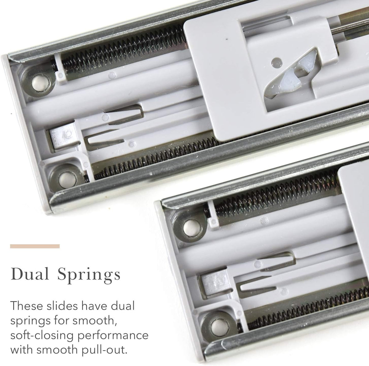 10-Pairs 18 Inch Soft Close Drawer Slides R773779