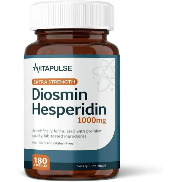 Diosmin and Hesperidin 1000mg 180 Vegetarian Capsules S58521