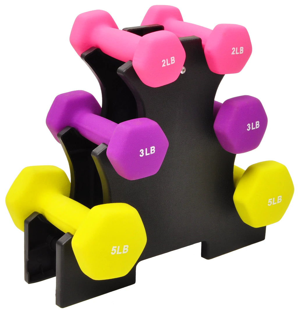 Dumbbell Set with Stand Y1051