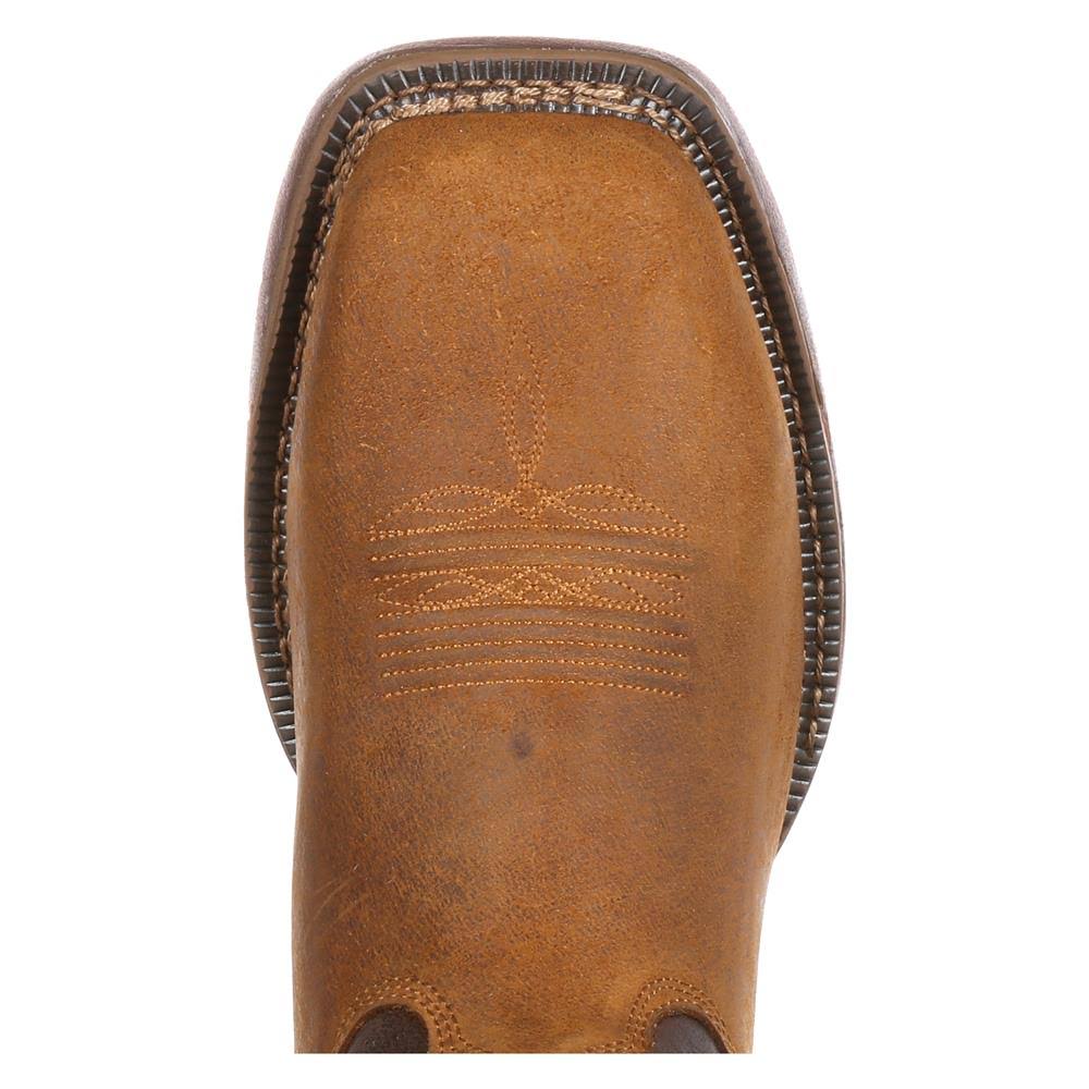 Brown Carbon Fiber Toe Western Boots S7933