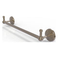 Antique Pewter 24 inch Towel Bar with Integrated Hooks C6179