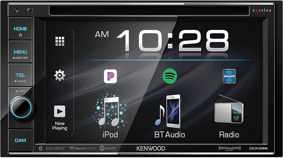 Double DIN Bluetooth Car Stereo Receiver with 6.2" Touchscreen L41392