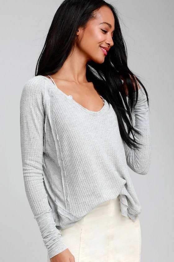 Grey Thermal Top T604