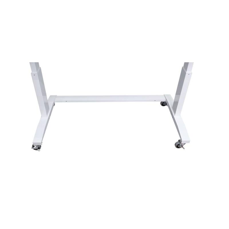 Adjustable Height Work Table in White F1511