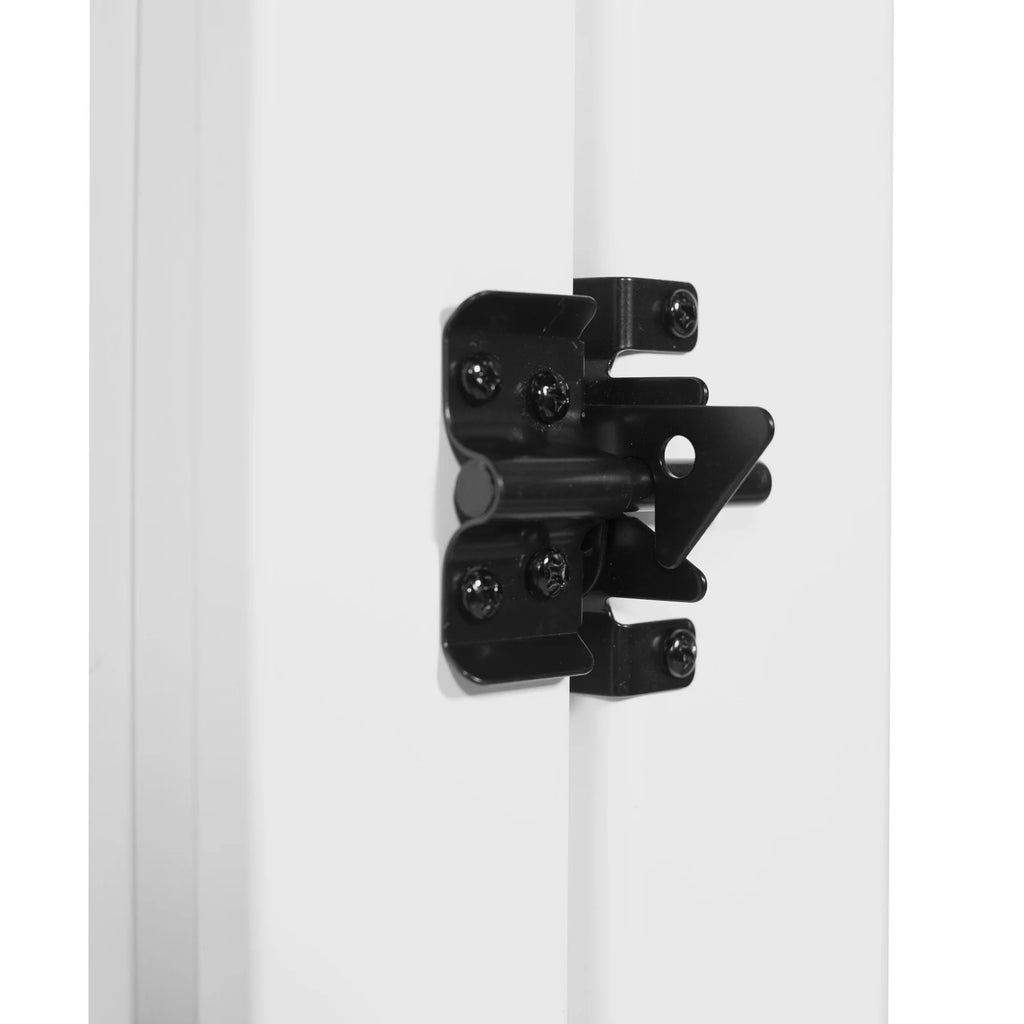 White Vinyl Picket Fence Gate Z27996