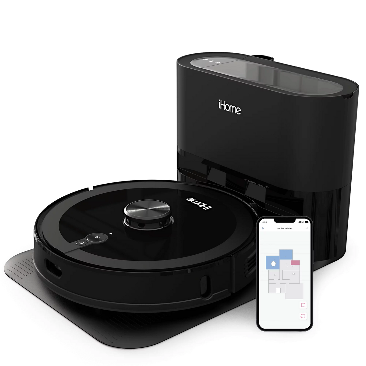 3-in-1 Robot Vacuum with Vibrating Mop K33947