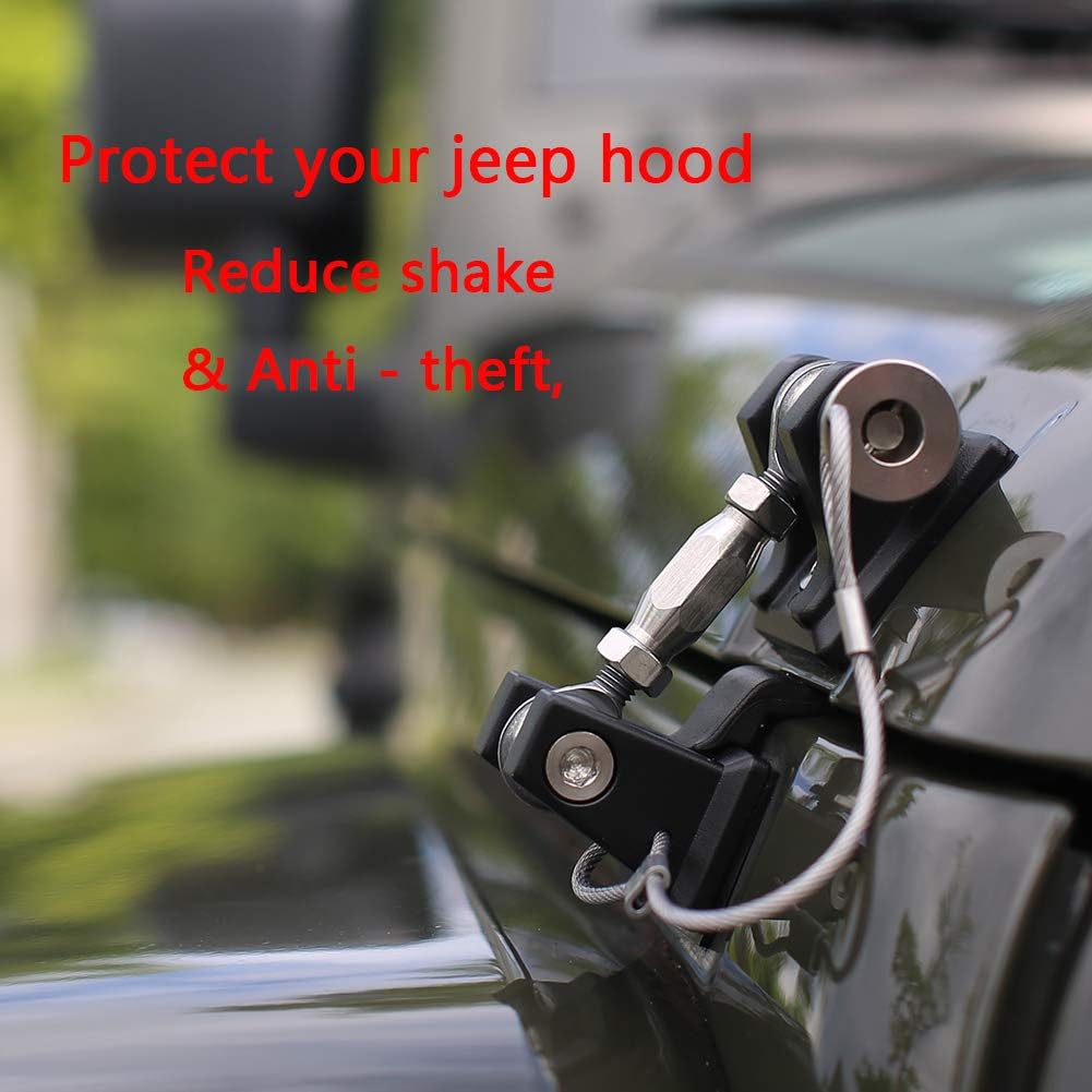 Hood Latches, Locking Hood Latch Kit, 1 Pair Pack of 2 B618