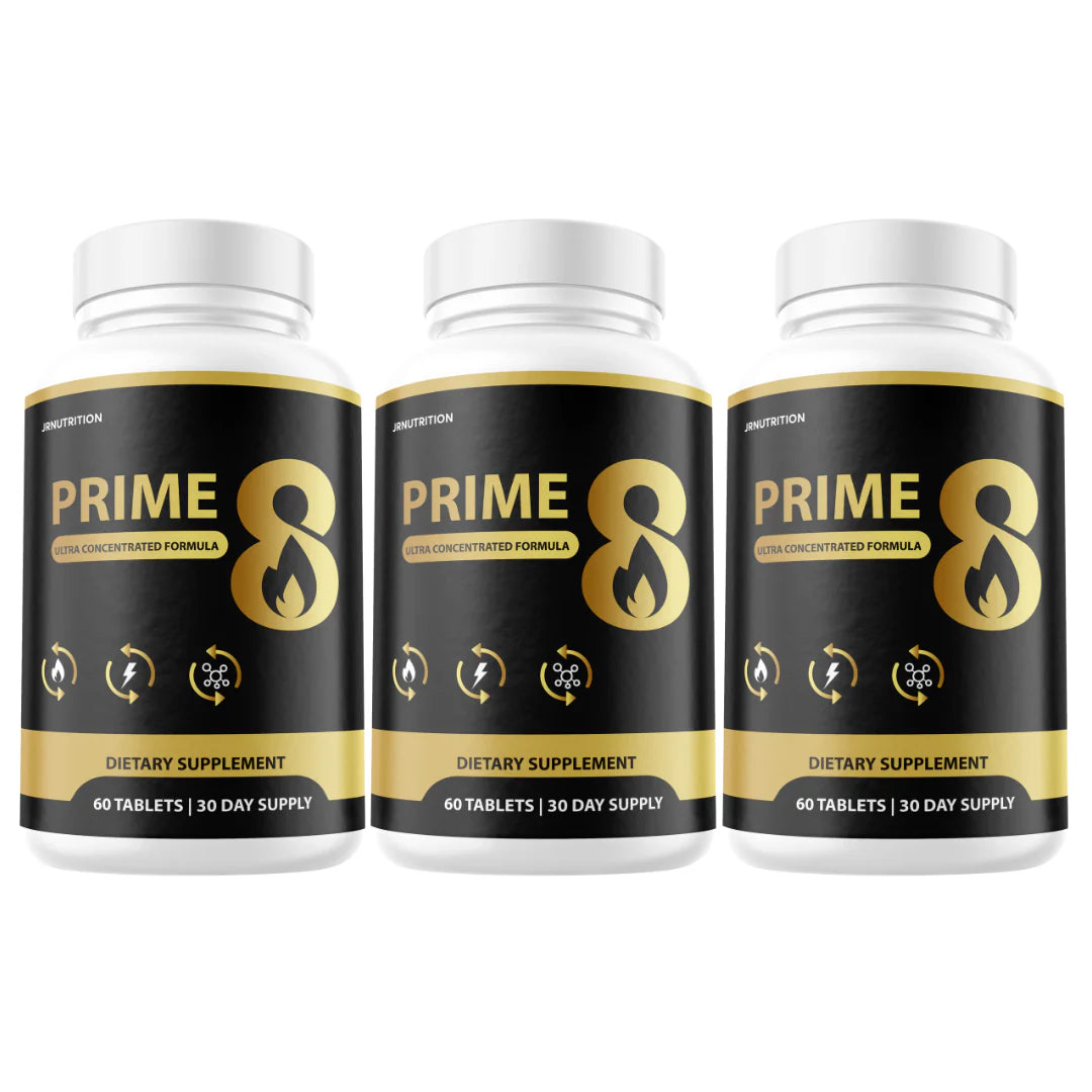 8 Pills for Men Supplement - 3 Bottles D238
