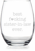 Sister In Law Stemless Wine Glass K589820