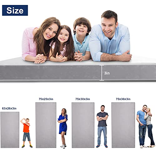 Memory Foam Camping Mattress with Storage Bag S470