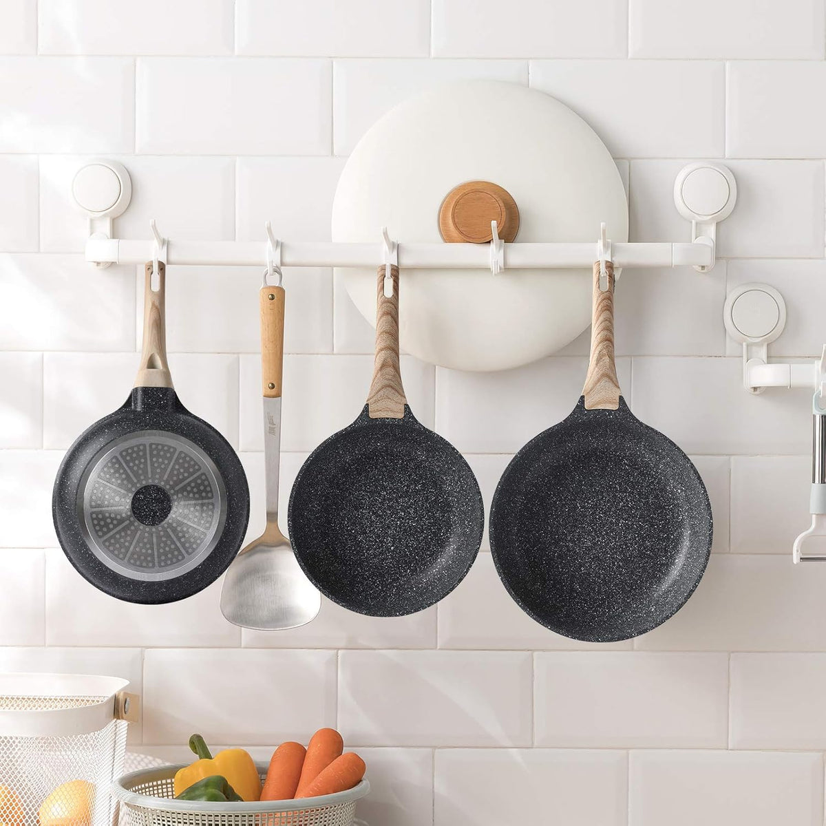 8 Inch Nonstick Granite Skillet U7257